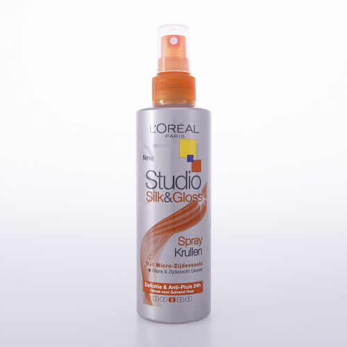 LOreal Studio Silk en Gloss Spray Krullen 200 ml voordelig online kopen